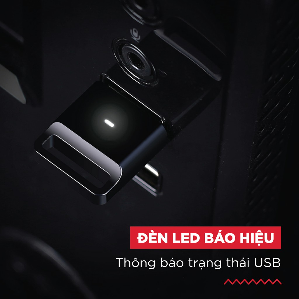 Thiết bị USB thu phát Bluetooth 4.0 UGREEN US192 cho máy tính laptop - Hàng phân phối chính hãng - Bảo hành 18 tháng