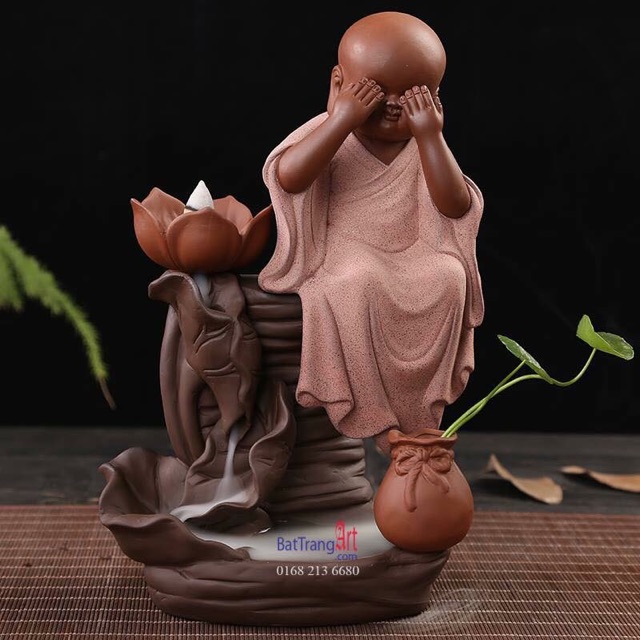 Thác khói trầm hương tam không tặng 5 nụ