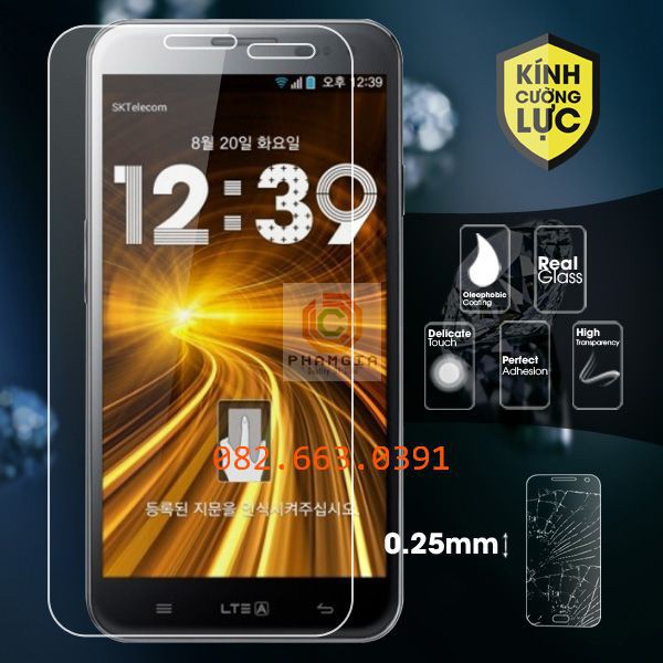 Dán cường lực dẻo nano Sky A880