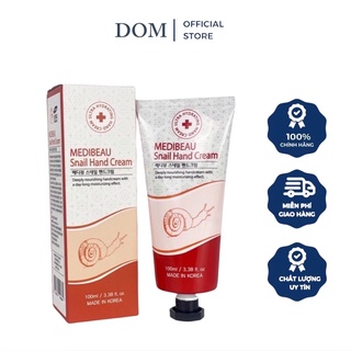 Kem dưỡng da tay hàn quốc Medibeau Snail Hand Cream 100ml