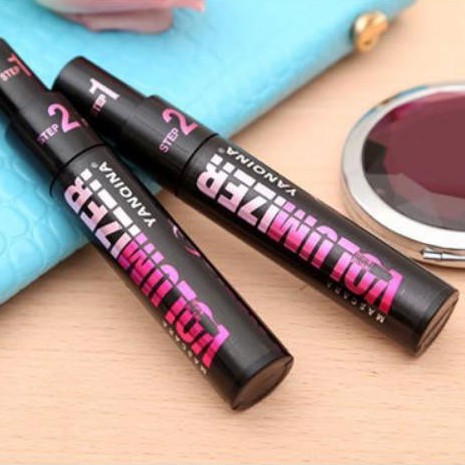 Mascara dài dày mi 2 trong 1, chuốt mi 2 cấp độ cho làn mi cong, dài - Xả kho nghỉ bán | BigBuy360 - bigbuy360.vn