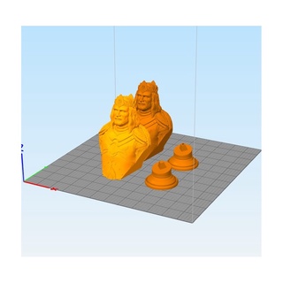 File in mô hình 3D King Aragorn Bust