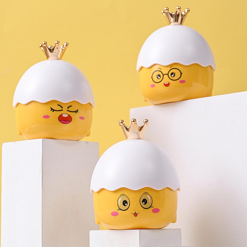 Hộp Đựng Dây Buộc Tóc Hình Vỏ Trứng Dễ Thương Cho Bé Gái