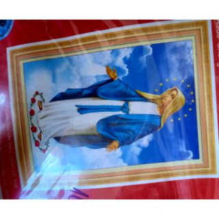 Tranh thêu chữ thập lòng chúa thương xót kt 51*70cm(hình thật)