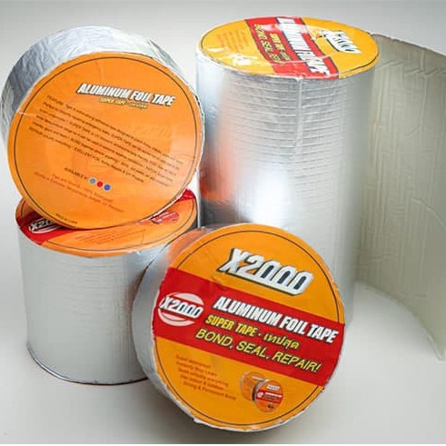 Băng keo chống thấm X2000 khổ 10cm siêu bám dính, chống thấm nước, chống dột và chịu nhiệt độ cao