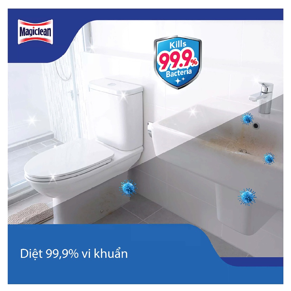 Nước Tẩy Nhà Tắm Magiclean Hương Chanh 500ml