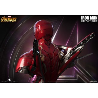 File in 3D mô hình Iron Man MK50 Bust