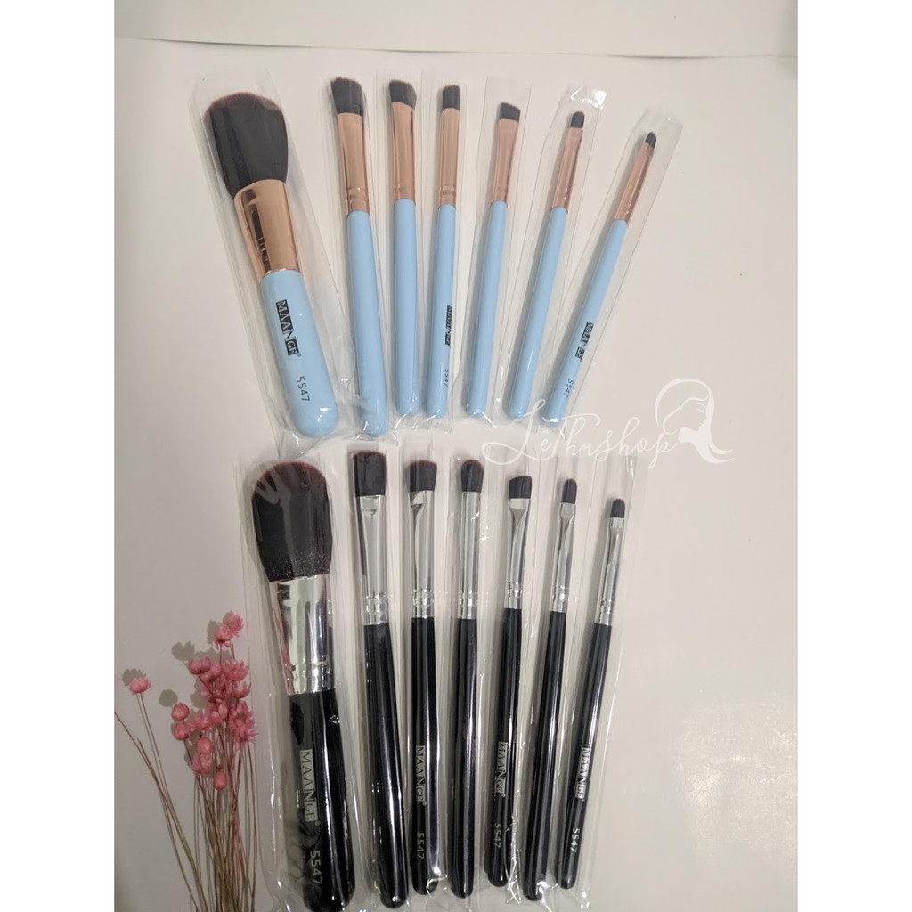 Bộ 7 Cọ Trang Điểm kèm hộp đựng
