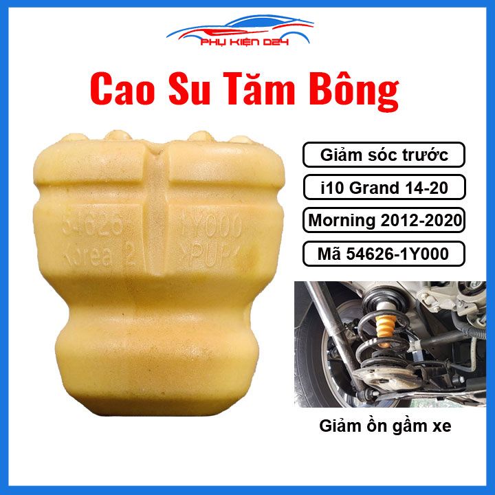 Cao Su Tăm Bông Giảm Sóc Trước Hyundai i10 Grand 2014-2020, Kia Morning 2012-2020 Mã 54626-1Y000