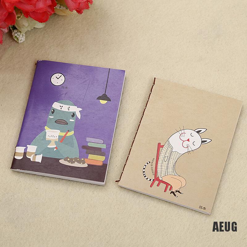 1 Cuốn Sổ Tay Mini Hình Hoạt Hình Dễ Thương