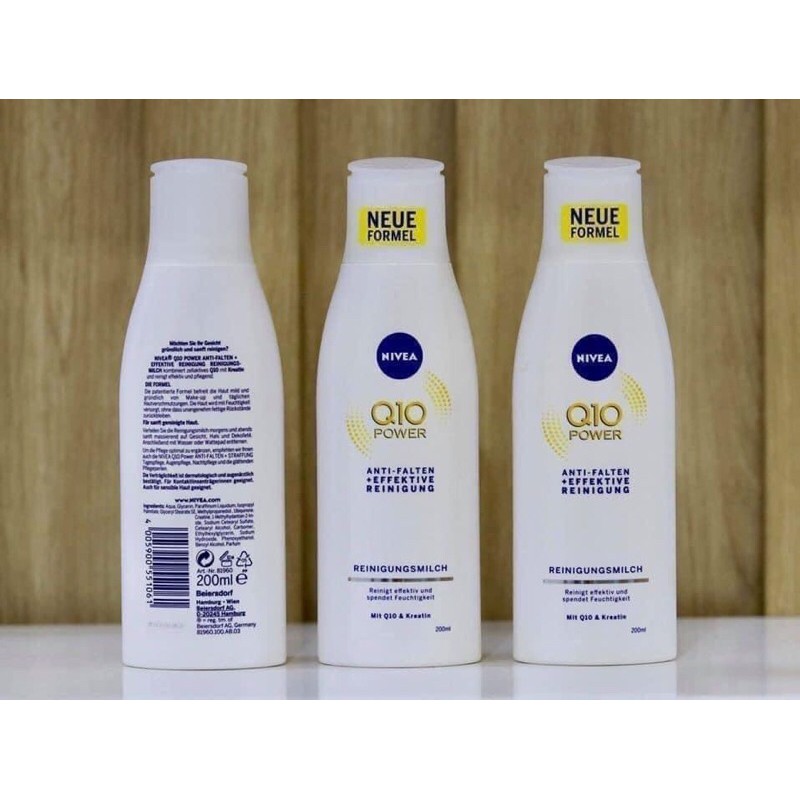 Sữa rửa mặt Nivea Q10 plus Anti-Falten