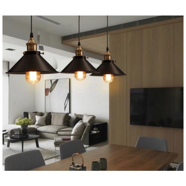 Đèn thả chao sắt sâu ĐÈN THẢ ĐUI ĐỒNG - CHAO SÂU