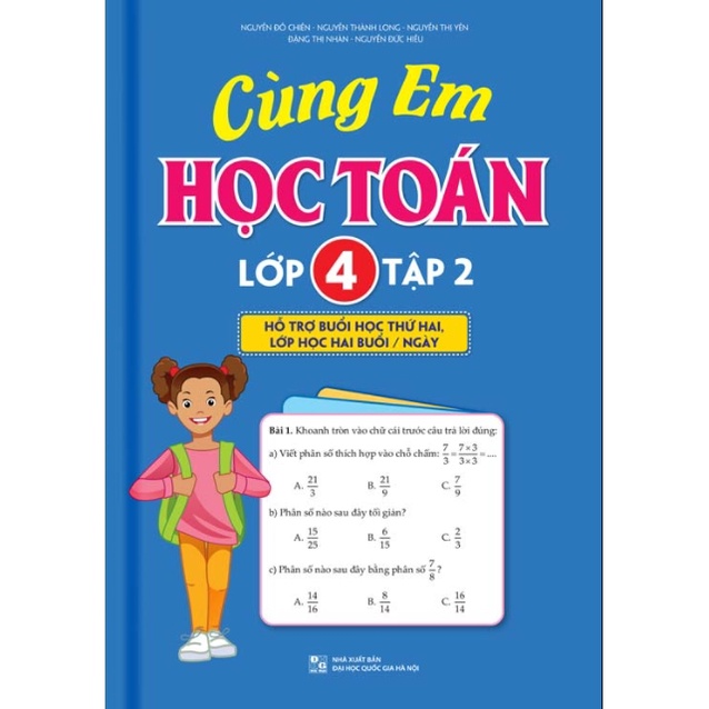 Sách Cùng em học Toán lớp 4 Tập 2 (Bản màu)