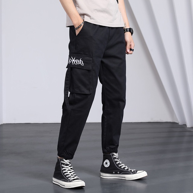 Jogger kaki túi hộp dây | BigBuy360 - bigbuy360.vn
