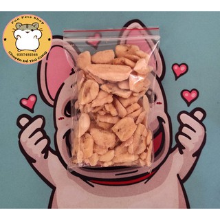 Chuối sấy thức ăn ngon cho hamster