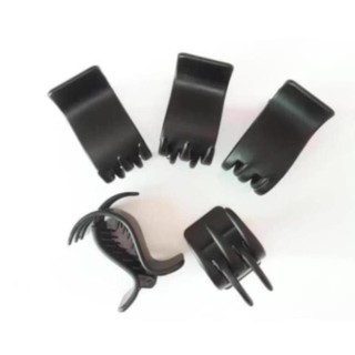 Kẹp tóc càng cua , cặp tóc càng cua đen nhám [set 12 cái ]