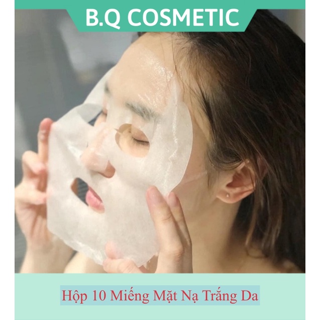 Hộp 10 Miếng Mặt Nạ Trắng Da - Mask SurMedic Glutathione