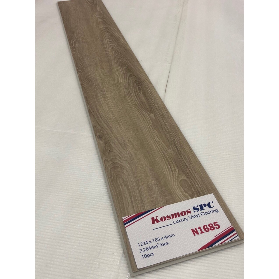 Sàn nhựa hèm khoá Kosmos N1686, dày 4mm, nhận lắp đặt