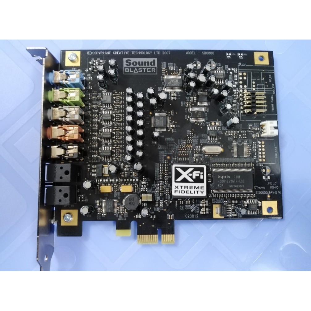 Card sound Creative xfi Titanium SB0880, Recon3D SB1350, cạc âm thanh