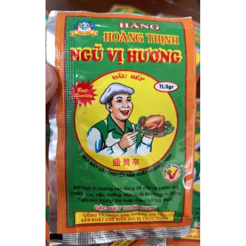 Hộp Ngũ Vị Hương Hoàng Thịnh Hộp 100 gói