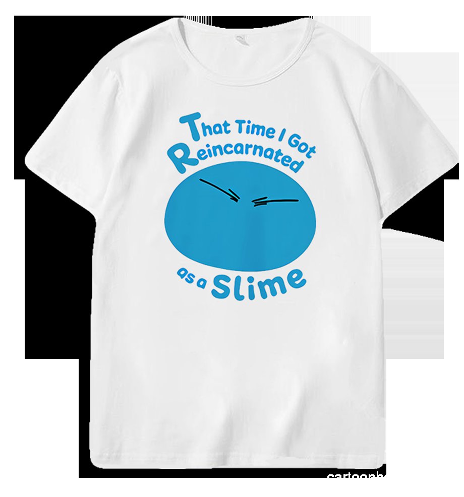 That Time I Got Reincarnated as a Slime T shirt  Cartoon Tee Family  T-shirt Mommy/daddy and Kids Printed Graphic Short Sleeves T-Shirt Children Boys Girls