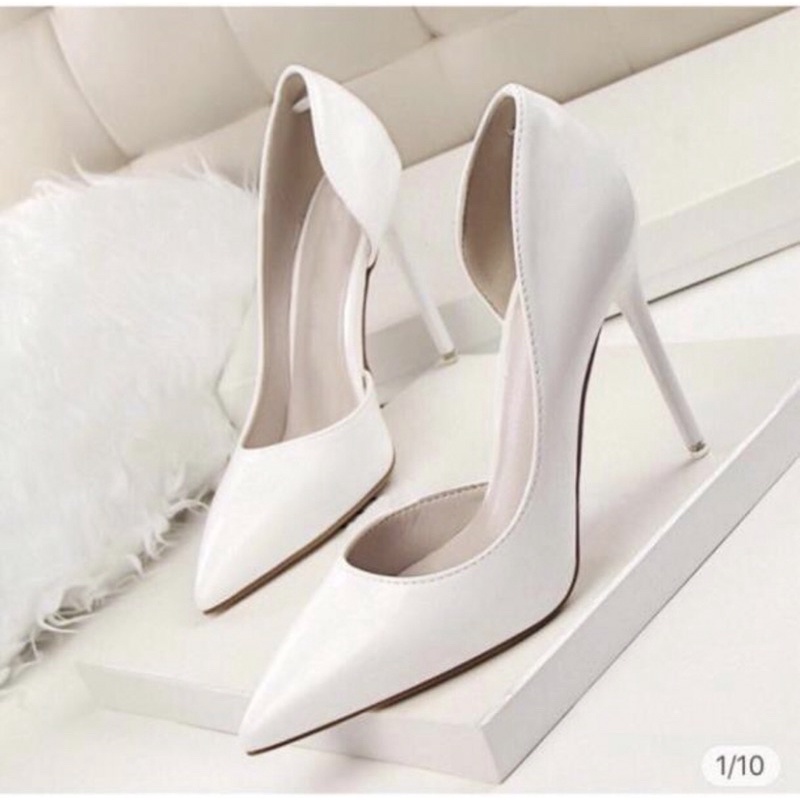 PASS giày cao gót 8phân size 37(38 vừa)