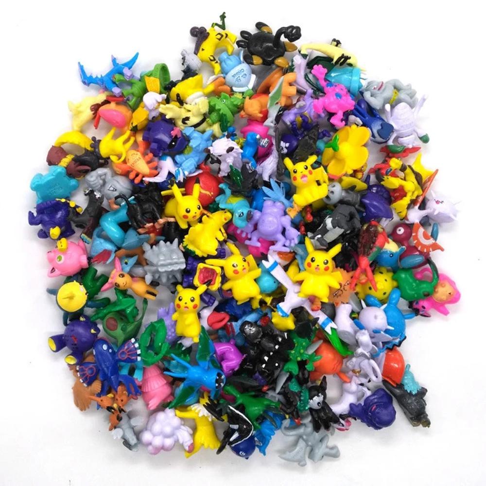 Bộ 24-120 Mô Hình Đồ Chơi Pokemon Kích Thước 2-4cm