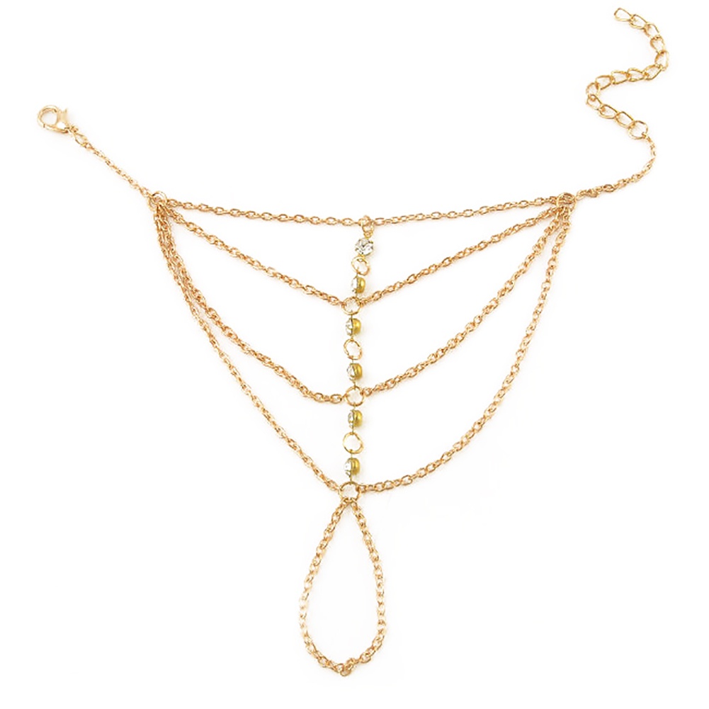 Vòng Tay Kèm Nhẫn Thiết Kế Đơn Giản Sang Trọng