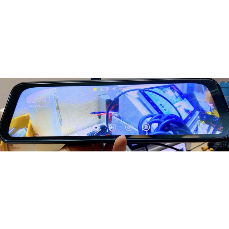 CAM GƯƠNG HÀNH TRÌNH (10", cảm ứng, full 1080. góc rộng 170) | BigBuy360 - bigbuy360.vn