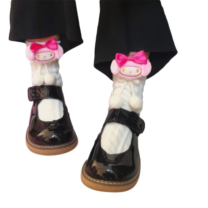 Vớ Dệt Kim Đính Búp Bê Hoạt Hình Phong Cách Harajuku Lolita Cho Nữ