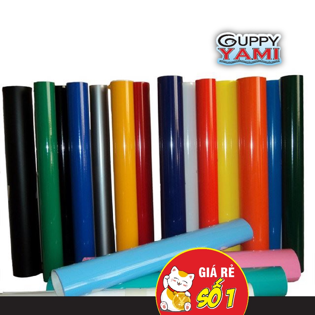 DECAL DÁN HỒ CÁ | DECAL DÁN KÍNH | DECAL DÁN XE |DECAL TRANG TRÍ, ... đủ màu khổ 60x100cm