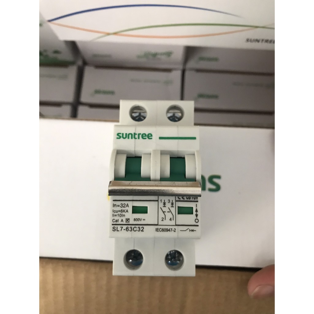 Aptomat DC MCB 2P SL72-DC dải dòng 16A,20A,25A,32A đồng giá