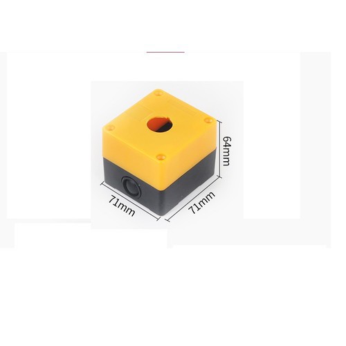 Hộp nút nhấn 1 lỗ, công tắc phi 22 chất lượng cao 1 lỗ - BX1