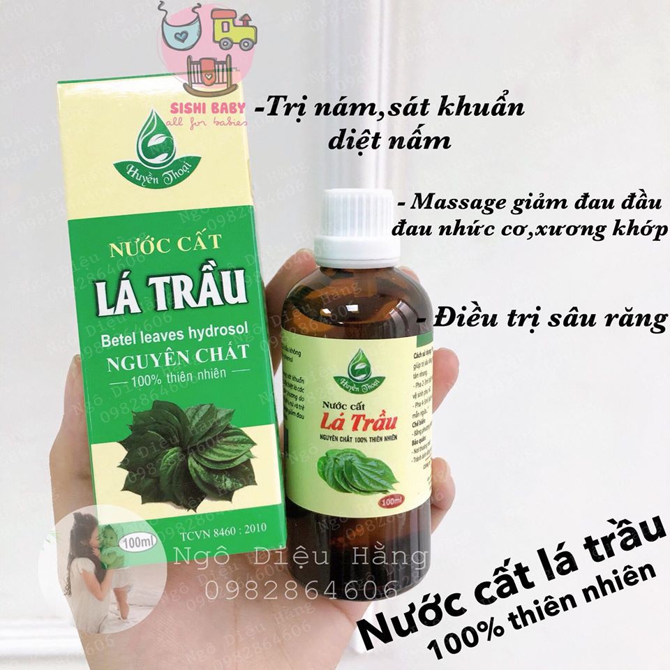 Nước cất lá trầu 100ml