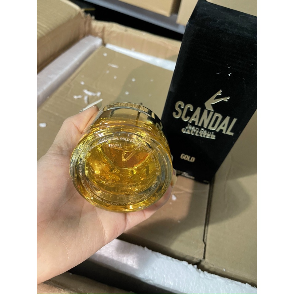 Full | 10ml, Nước Hoa Nữ JPG Scandal Gold, Quyến Rũ, Đẳng Cấp
