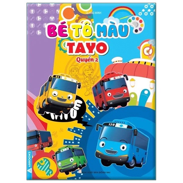 Sách -Bé Tô màu Tayo Q2 - 8931805364184