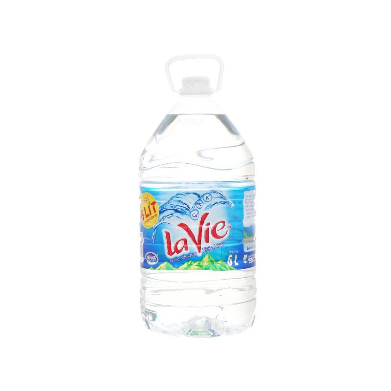 Can 5 lít nước khoáng Lavie siêu mới