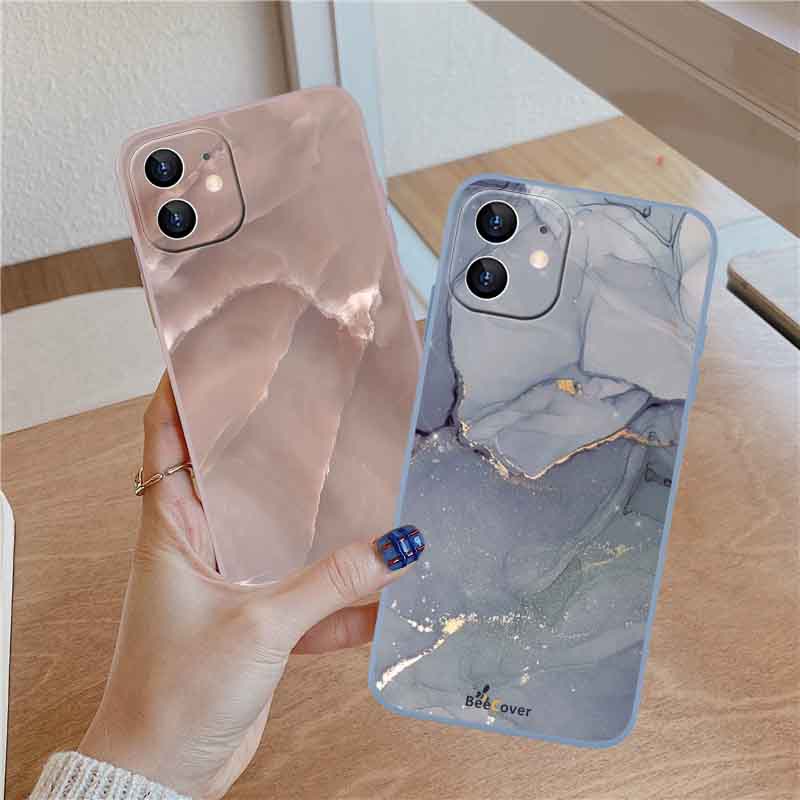Ốp Điện Thoại Mềm Họa Tiết Đá Hoa Cương Mặt Nhám Cho Xiaomi Redmi Note 11 10Pro 9 8 7 6 5 Pro 9T 9S 3 11T 5A 6Pro 7Pro 4 5G