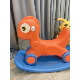 Ngựa bập bênh, ngựa bập bênh kiêm xe chòi chân