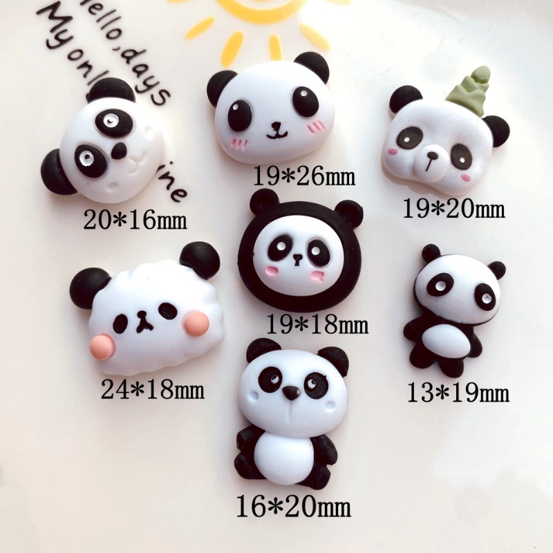Túi 1 Mặt Gấu Trúc Dễ Thương Dùng Làm Trang Sức DIY