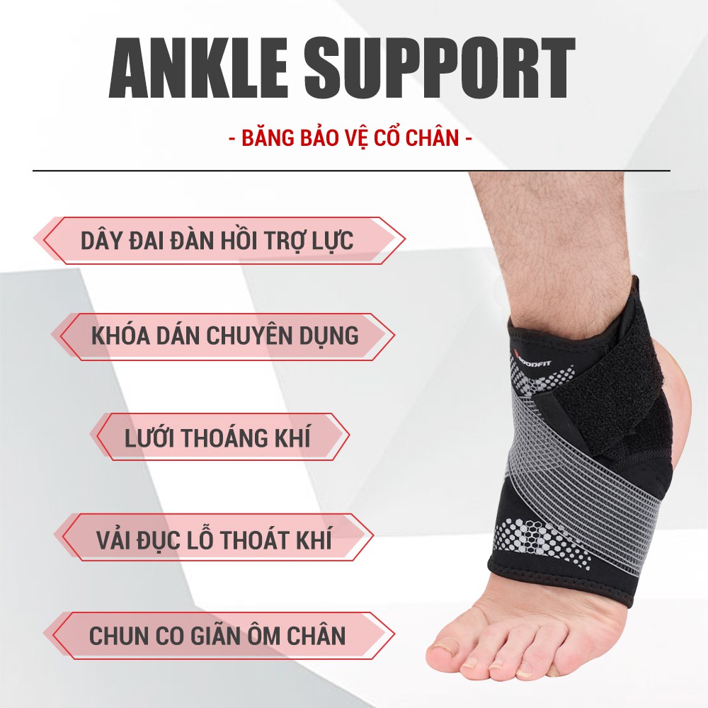 Băng bảo vệ cổ chân [RẺ VÔ ĐỊCH] mắt cá chân