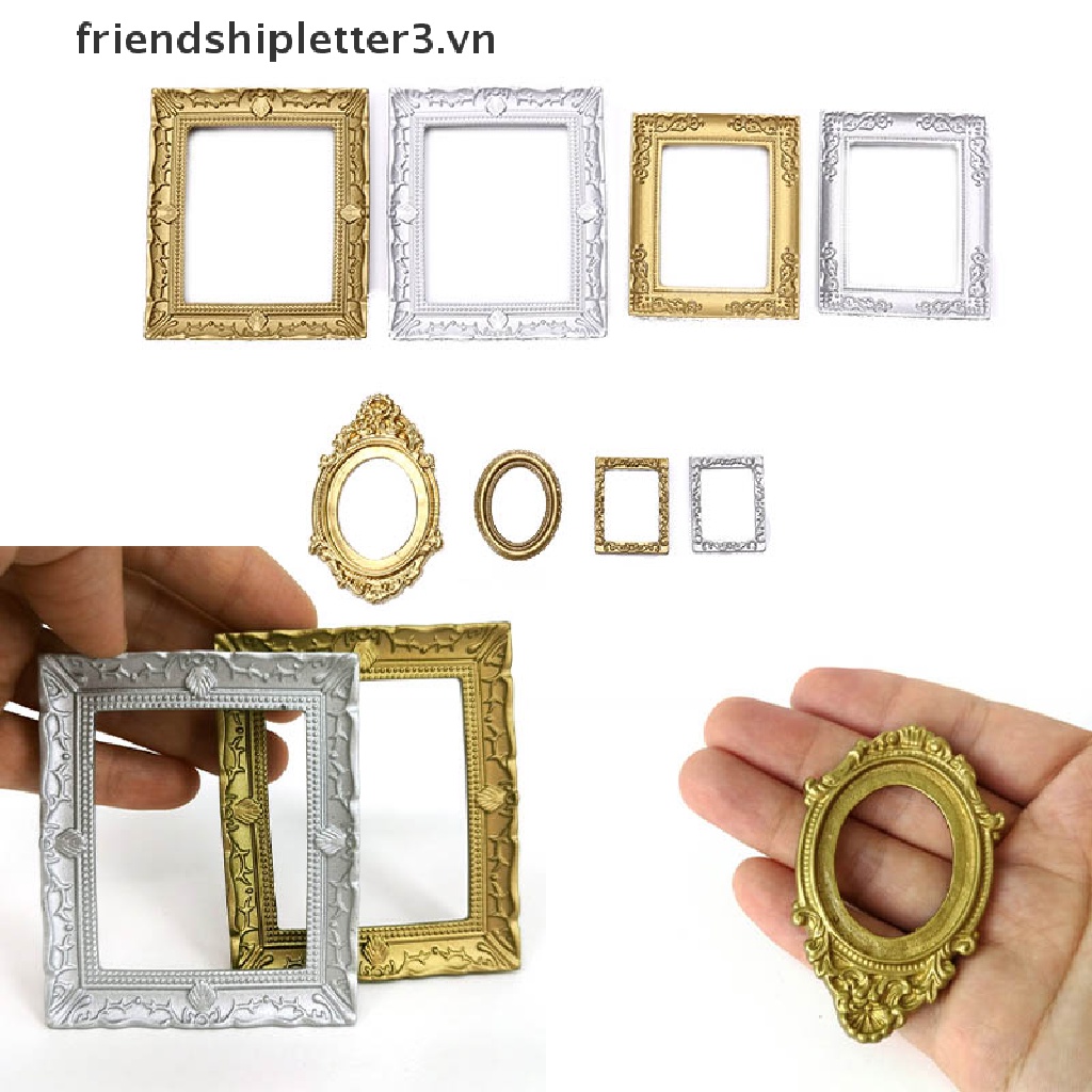Khung Ảnh Mini Tỉ Lệ 1: 12 Trang Trí Nhà Búp Bê Phong Cách retro