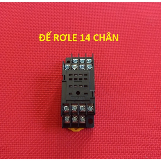 Đế rơ le trung gian 8 chân bé, 8 chân to, 14 chân