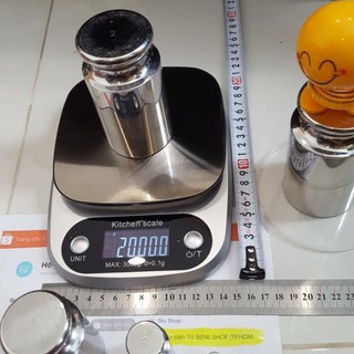Cân điện tử nhà bếp tặng pin/5kg - 0,1g, chính xác