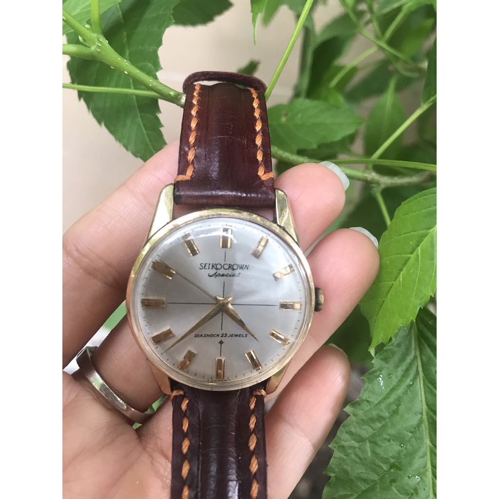 Đồng hồ nam SEIKO CROWN 23 Jewels - của Nhật