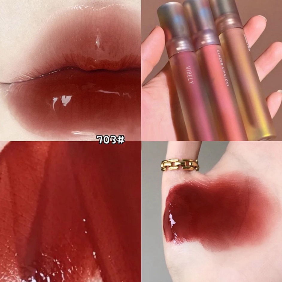 Son Môi Dưỡng Ẩm Chống Thấm Nước Không Dính Màu Sắc Thời Trang Son Nội Địa Trung KABA
