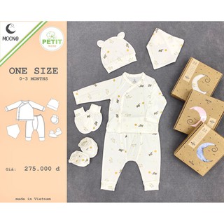 Set sơ sinh moon cho bé trai bé gái - shop ngastone