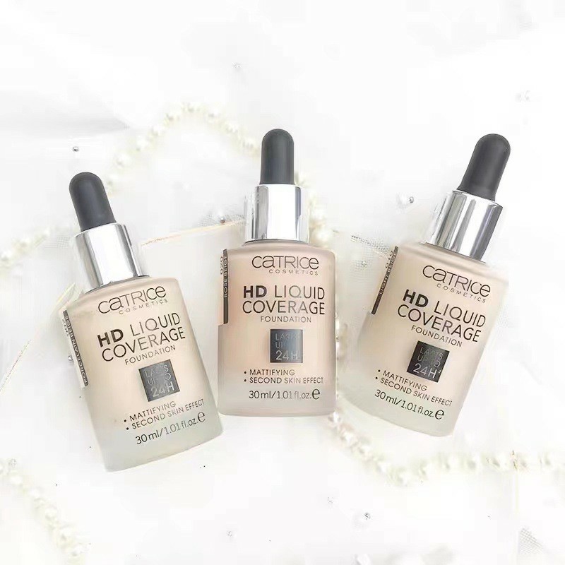 Kem Nền Catrice HD Liquid Coverage Foundation Đủ Tone.