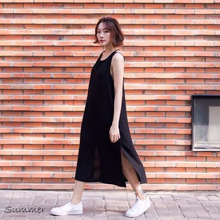 Đầm maxi hở lưng đan dây cực xinh
