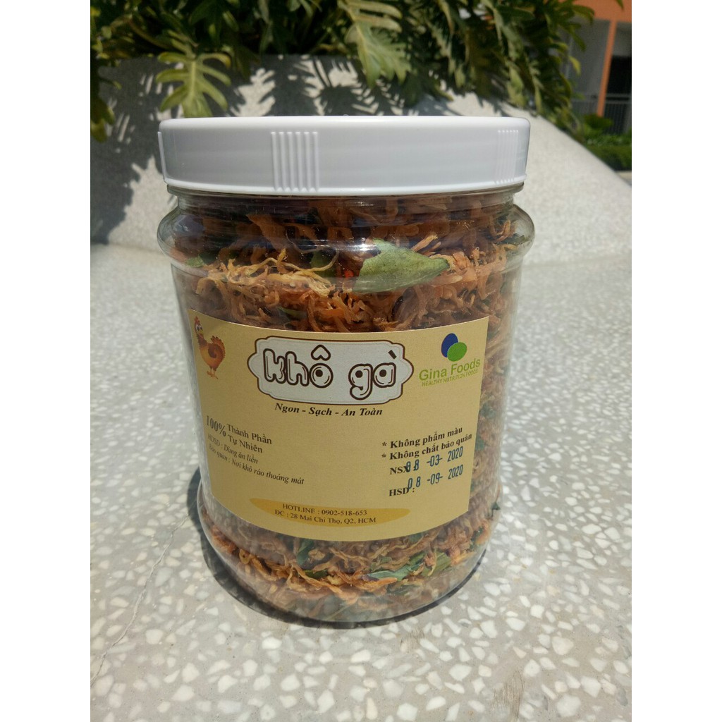 500GR KHÔ GÀ LÁ CHANH NHÀ LÀM LOẠI ĐẶC BIỆT AN TOÀN VSTP